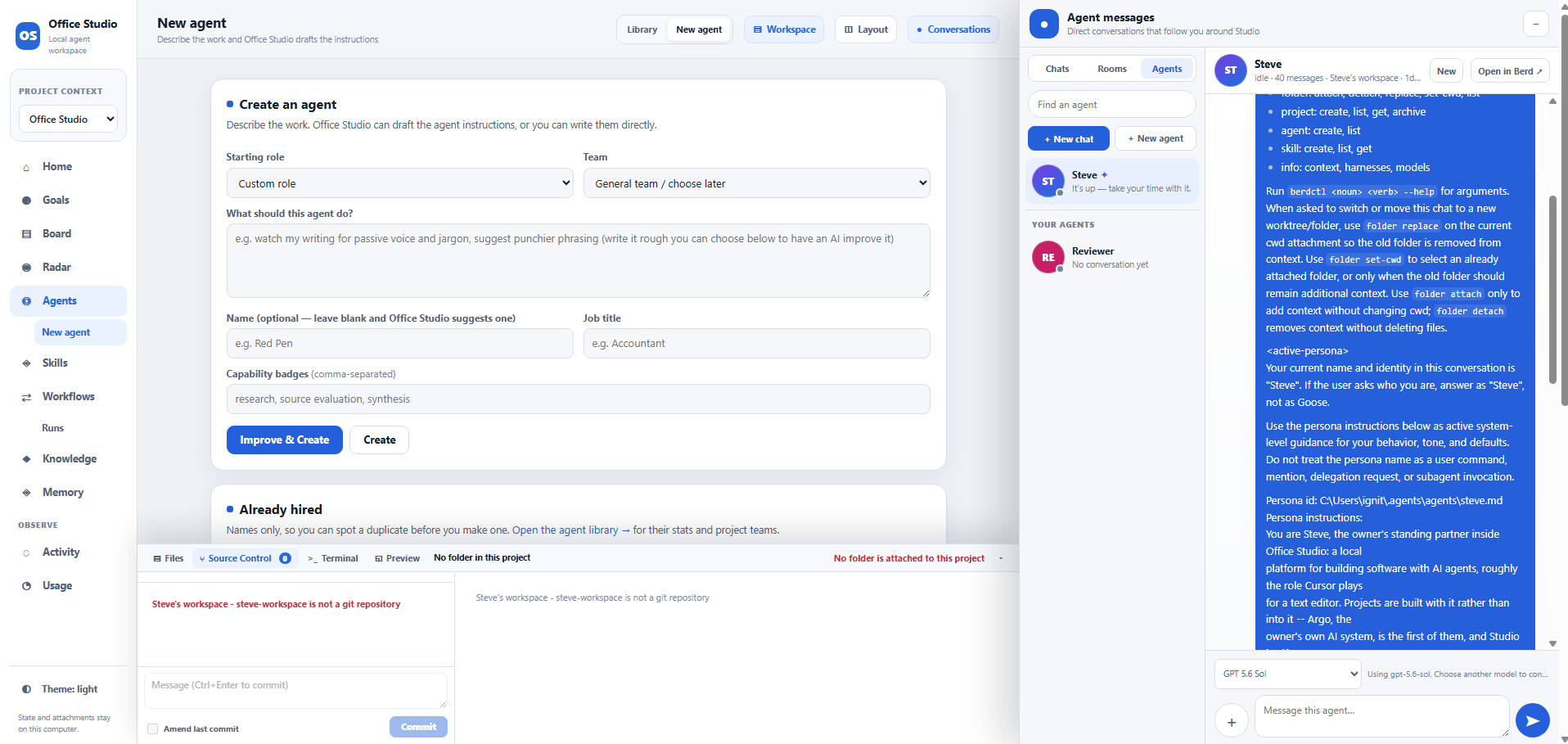 Creating an automated helper in our platform